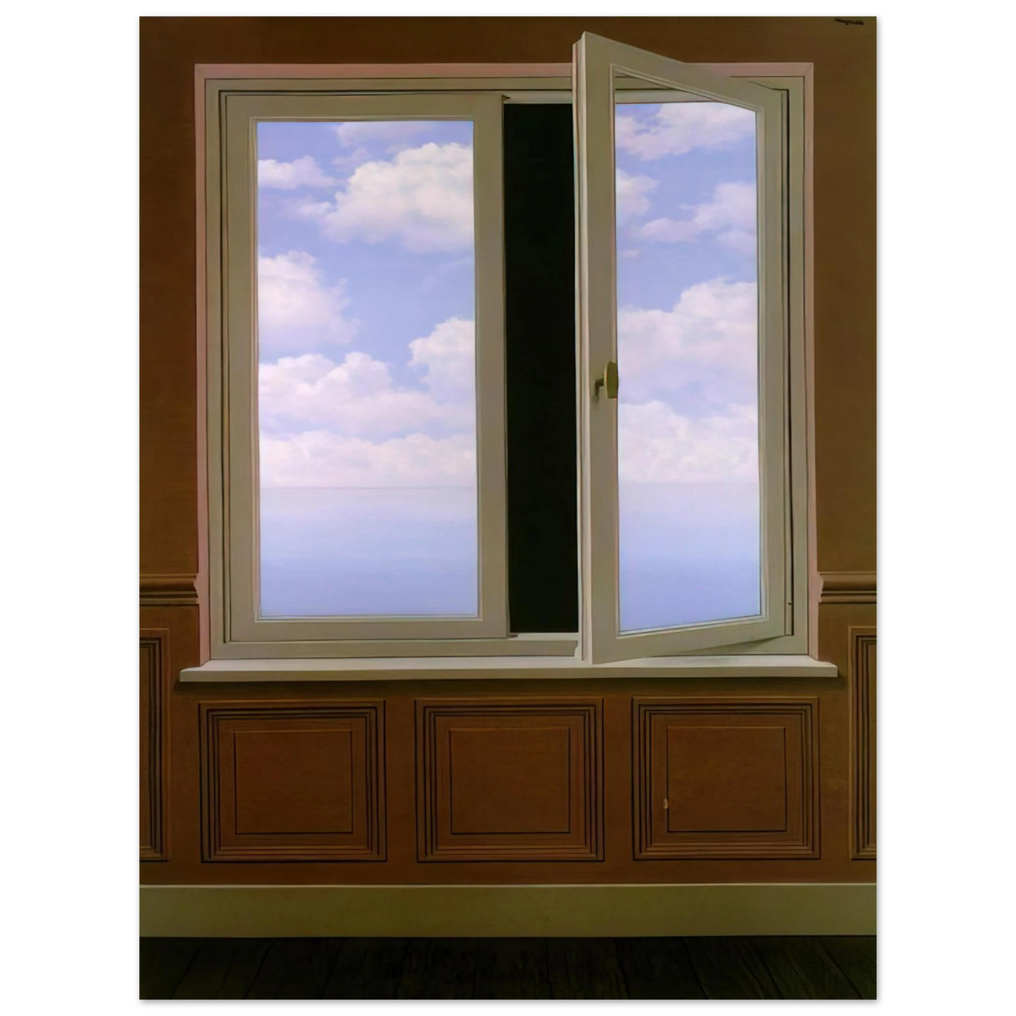 Rene Magritte - THE LOOKING GLASS 1963  75x100 cm / 30x40inches Fine Art Poster