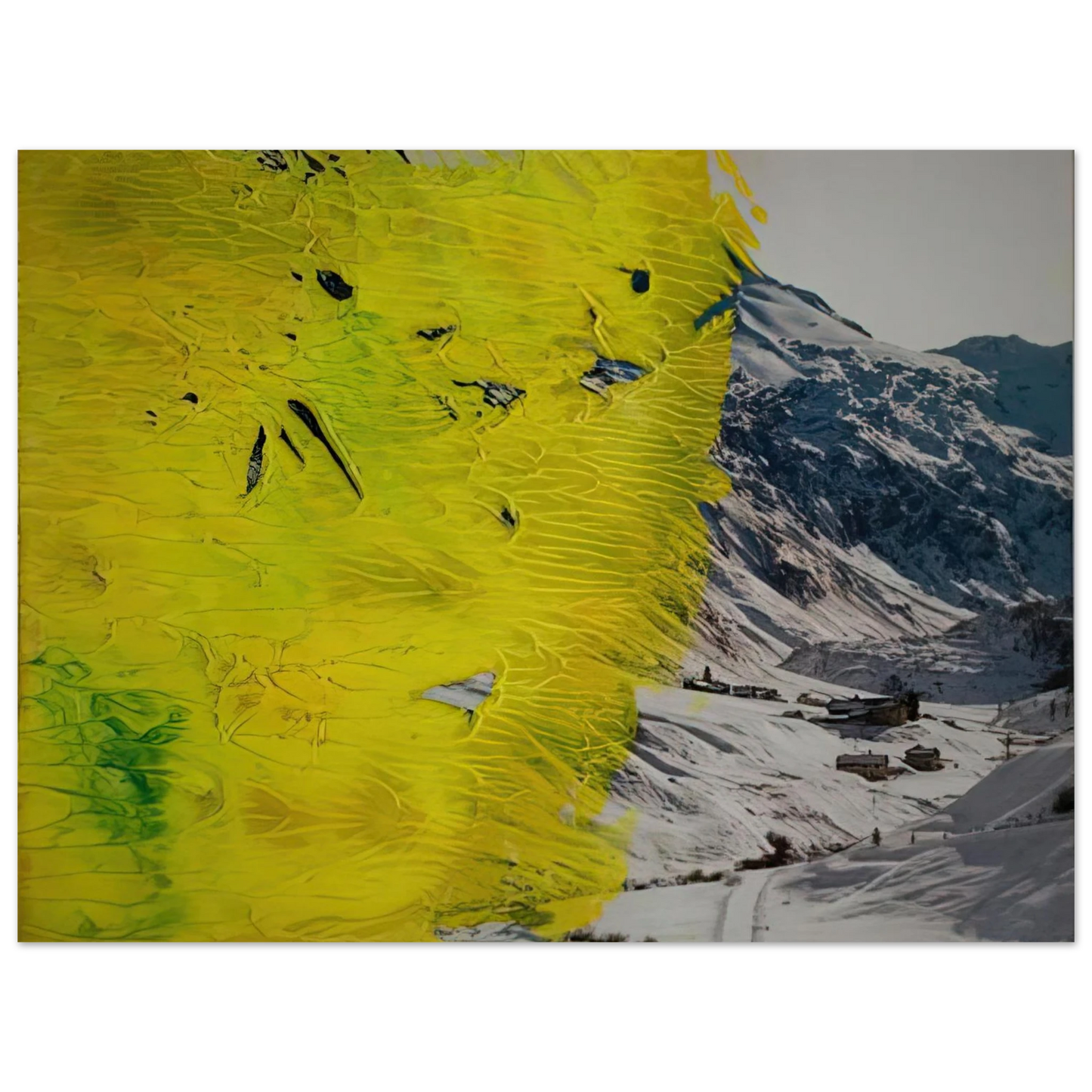 Gerhard Richter - 17 3 92  75x100 cm / 30x40inches Fine Art Poster