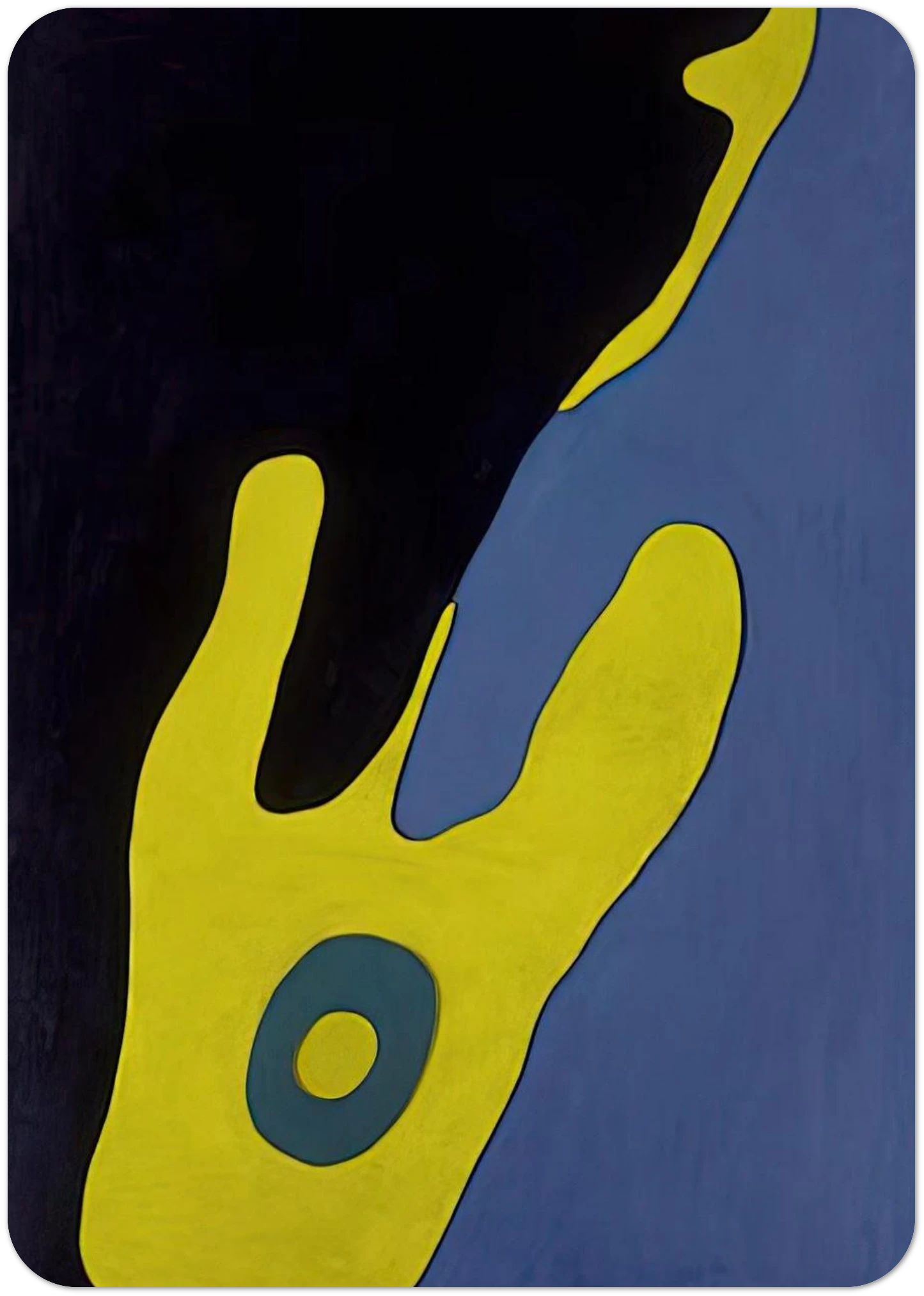 Configuration By Jean Arp Pack of 10 Post Cards | Jean Arp Post Cards | A6 (10.5 x 14.8 cm) - 4.1 x 5.8 inches