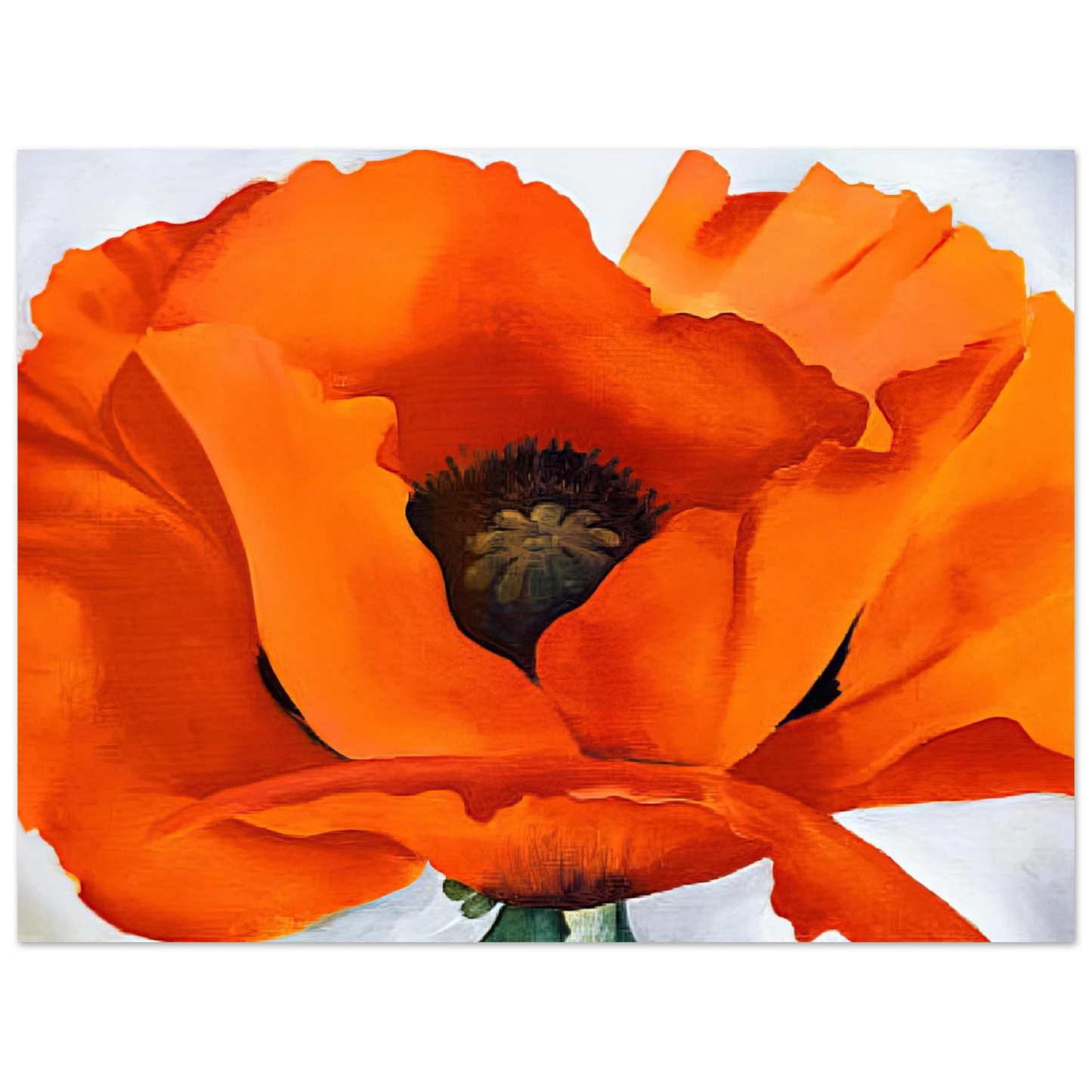 Georgia O'Keeffe - Red Poppy Fine Art Poster