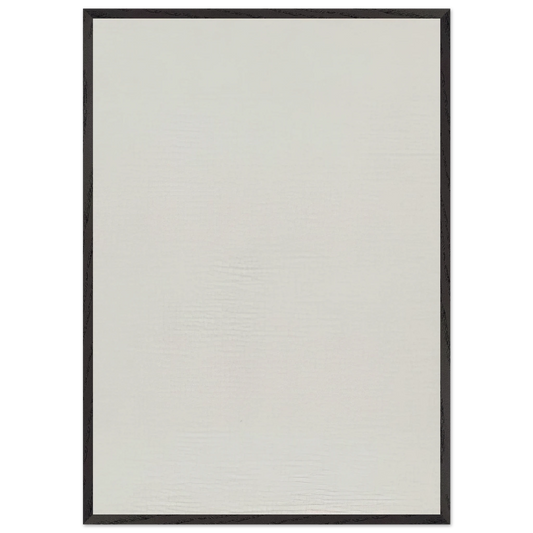 Twin - Robert Ryman 70x100 cm / 28x40 inches Framed Art Print – Black Wooden Frame