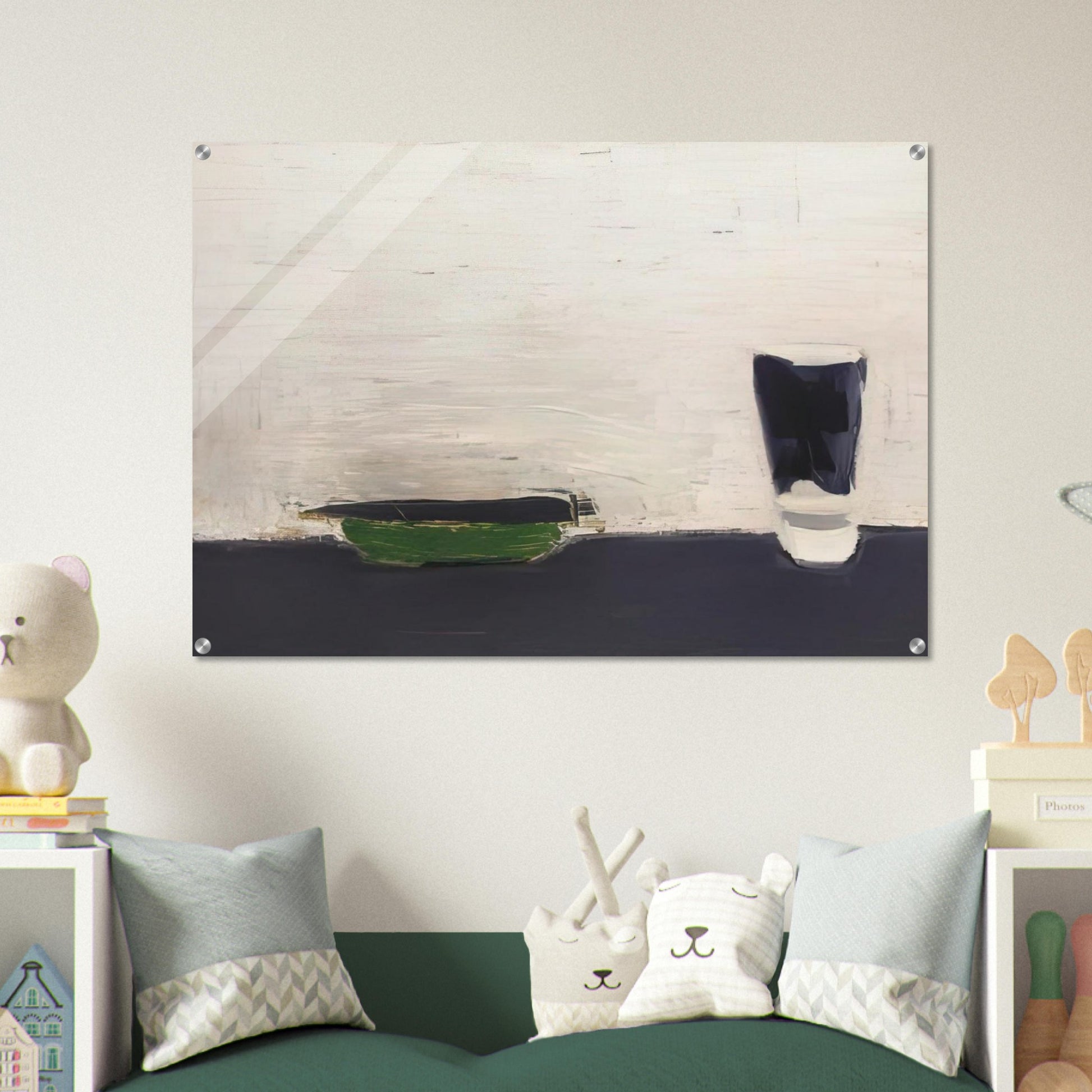 Nature morte au verre - 1954 - Nicolas de Stael Acrylic Print - 70x100 cm / 28x40″ inches