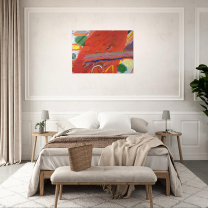 Empress - 1982 - Albert Irvin Acrylic Print - 70x100 cm / 28x40″ inches | Albert Irvin Wall Art | Albert Irvin Prints